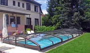 Bronzana boja profila konstrukcija pokrivača za bazen IMPERIA NEO™ light Bronzana boja profila konstrukcija pokrivača za bazen IMPERIA NEO™ light