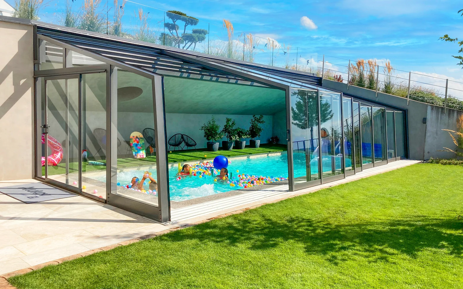 Celostakleni pokrivač CORSO GLASS