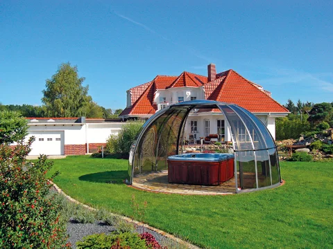 Kružni pokrivač za bazen i masažnu kadu
