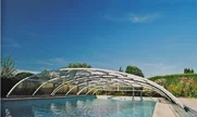 Pokrivač za bazen ELEGANT NEO™ - pogled sa bazena