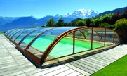 Pokrivač za bazen po mjeri - Elegant Neo sa imitacijom drveta