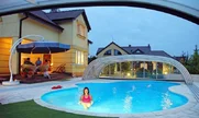 Pokrivač za bazen TROPEA može se koristiti za različite oblike bazena
