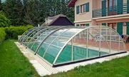 Pokrivač za bazen UNIVERSE nudi mogućnost kupanja i po nepovoljnom vremenu Pokrivač za bazen UNIVERSE nudi mogućnost kupanja i po nepovoljnom vremenu