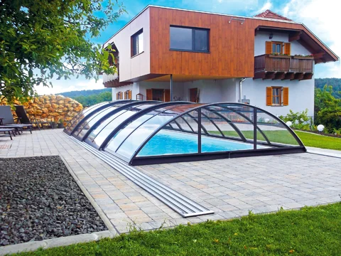 Pokrivanje bazena AZURE FLAT