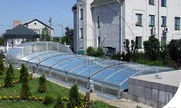 pokrivanje bazena kliznim pokrivačem od Alukova pokrivanje bazena kliznim pokrivačem od Alukova