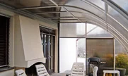 pokrivanje terase Veranda NEO u blizini kuće pokrivanje terase Veranda NEO u blizini kuće