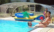 Slobodno vrijeme provedeno uz bazen sa pokrivačem TROPEA
