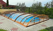 Zamijenite cerade za bazen maksimalno praktičnim čvrstim pokrivačem ELEGANT od ALUKOV-a